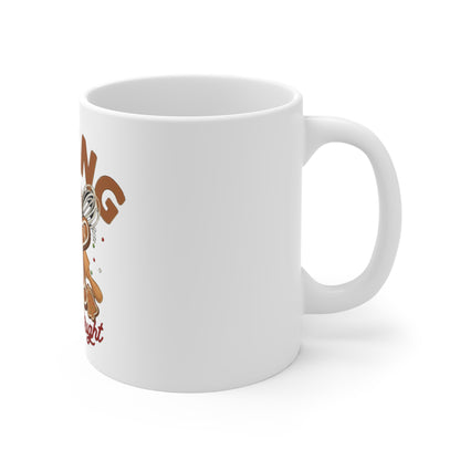 Baking Spirits Bright Mug, Christmas Baking Coffee Mug, Baker Gift 11oz