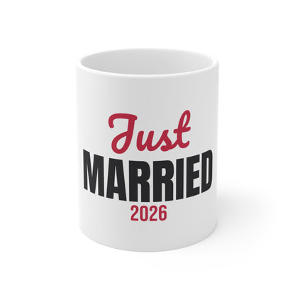 Just Married 2026 Mug
