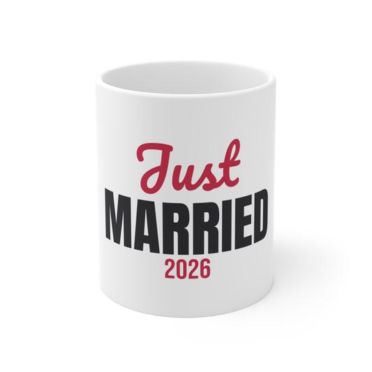 Just Married 2026 Mug