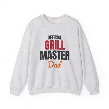 Official Grill Master Dad Sweatshirt
