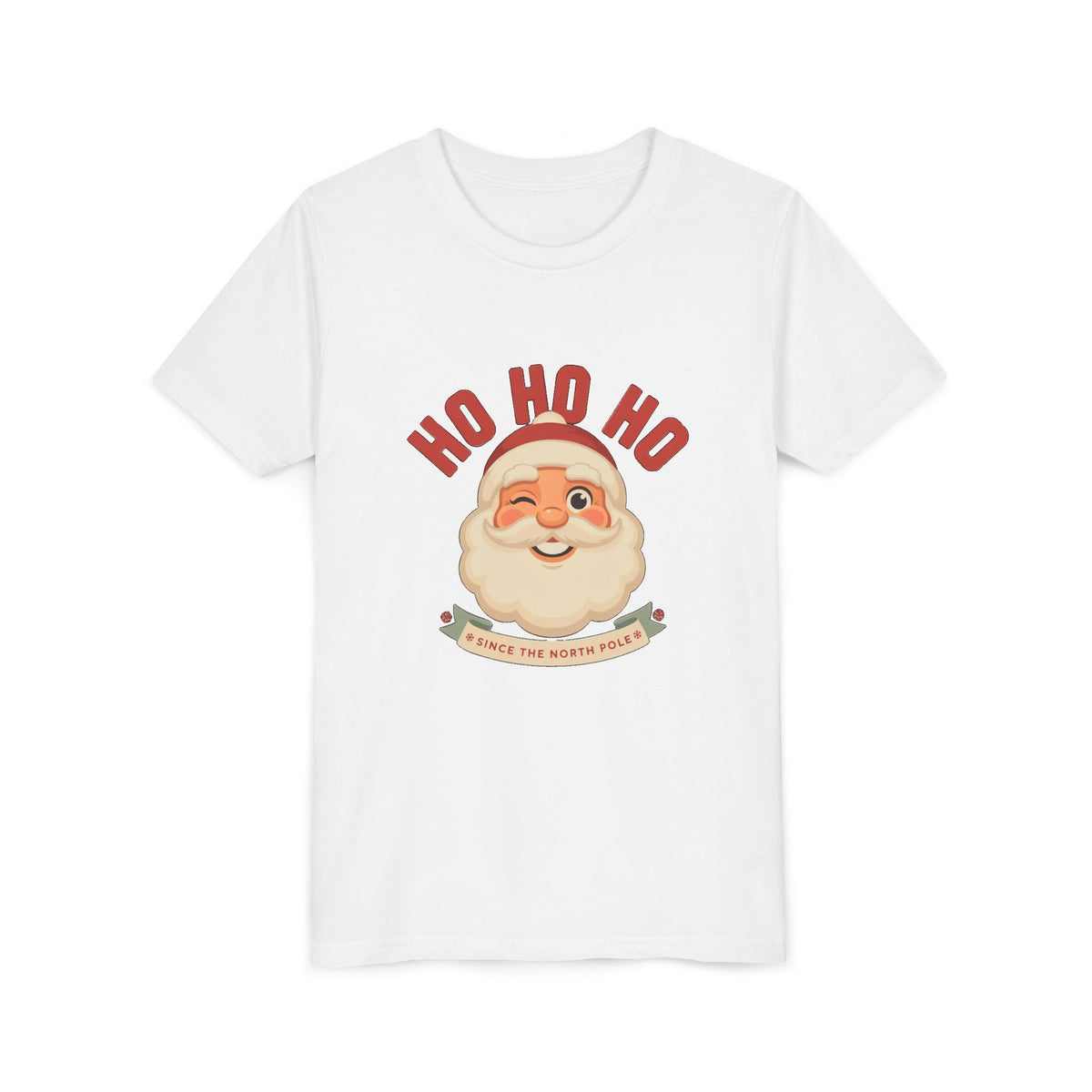 Ho Ho Ho Vintage Santa Kids Shirt, Kids Vintage Santa Christmas T-Shirt
