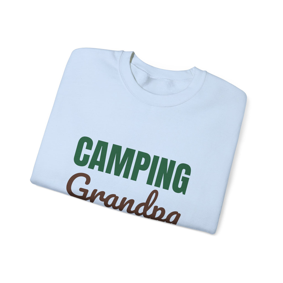 Camping Grandpa Sweatshirt, Camping Grandpa Crewneck