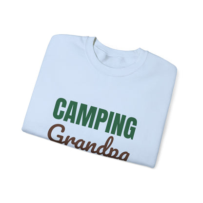 Camping Grandpa Sweatshirt, Camping Grandpa Crewneck