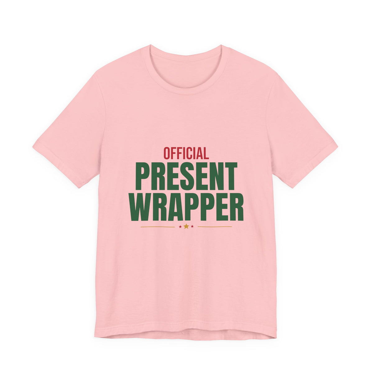 Official Present Wrapper Shirt, Funny Christmas T-Shirt, Gift Wrapper Tee