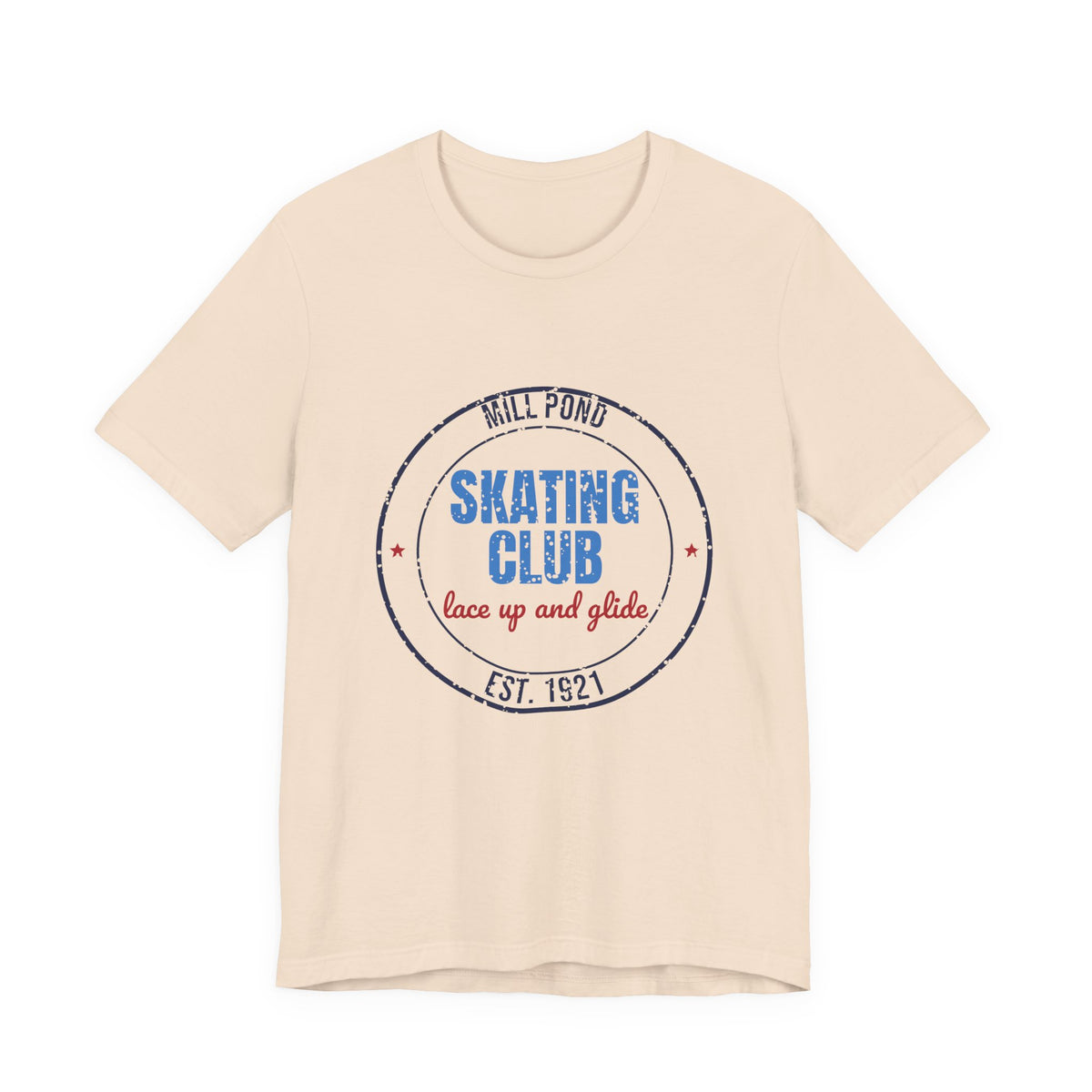 Mill Pond Skating Club Est. 1921 Shirt, Vintage Winter T-Shirt, Vintage Winter Gift