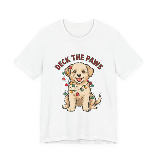Deck the Paws Christmas Puppy Shirt