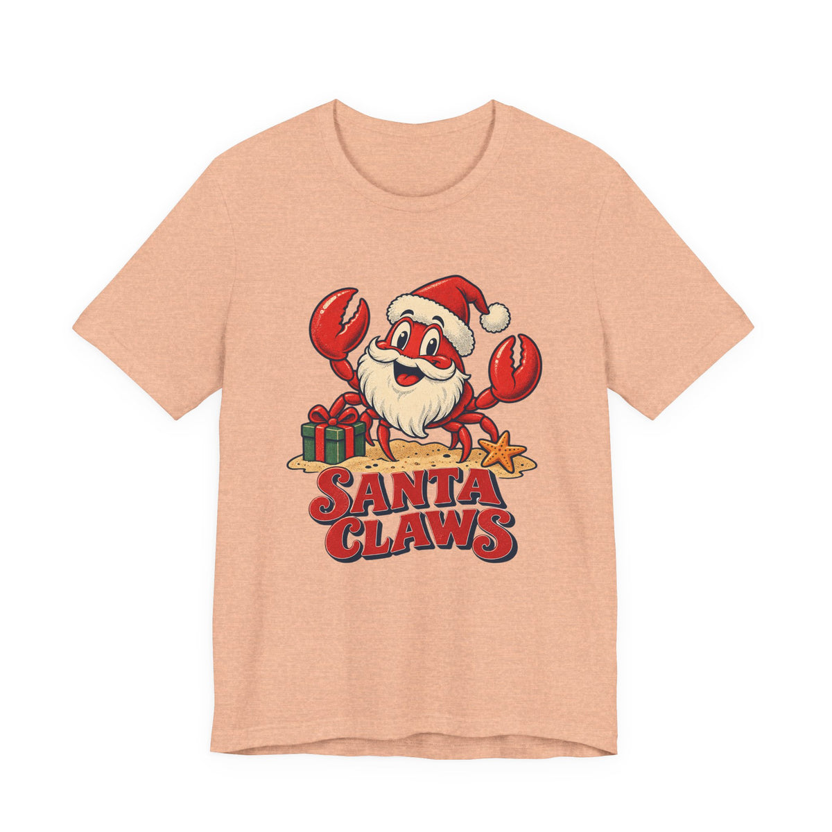 Santa Claws Christmas Crab Shirt, Crab Christmas T-Shirt, Crab Christmas Gift