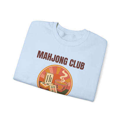 Mahjong Club Est. Friday Nights Retro Sweatshirt