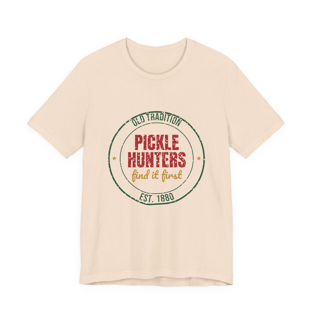 Old Tradition Christmas Pickle Hunters Est. 1880 Shirt, Vintage Christmas T-Shirt, Vintage Christmas Gift
