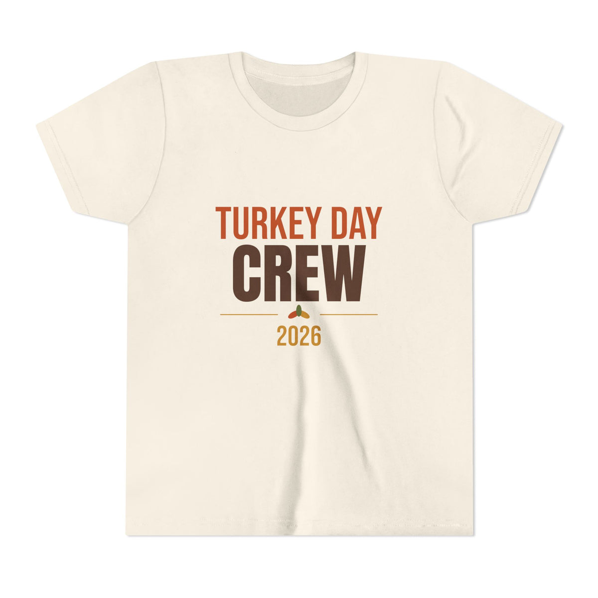 Turkey Day Crew 2026 Kids Shirt, Kids Thanksgiving T-Shirt