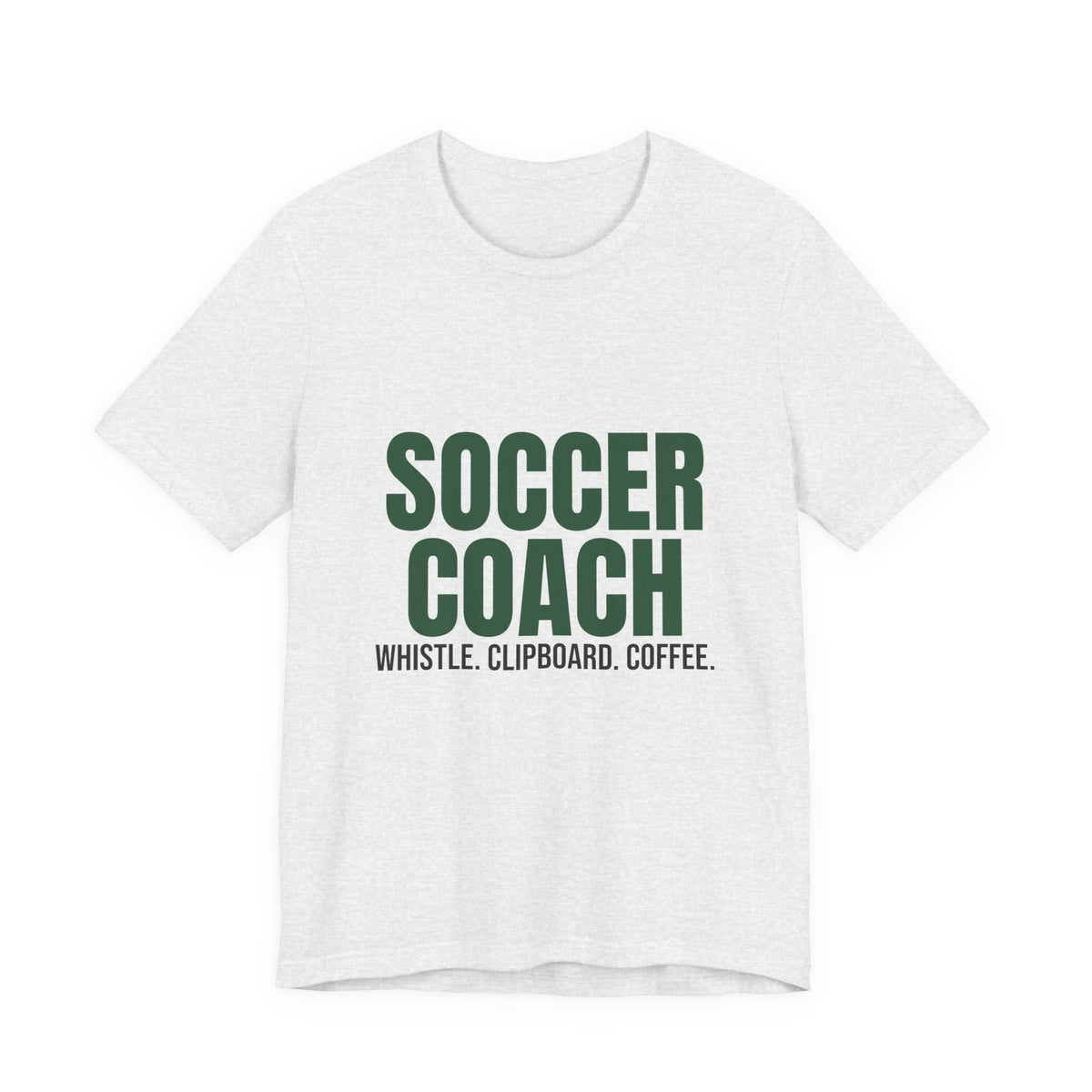 Soccer Coach Whistle Clipboard Coffee Shirt, Soccer Coach T-Shirt, Soccer Coach Gift