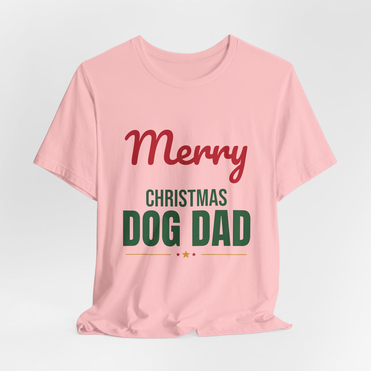 Merry Christmas Dog Dad Shirt, Dog Dad Christmas T-Shirt, Dog Lover Gift