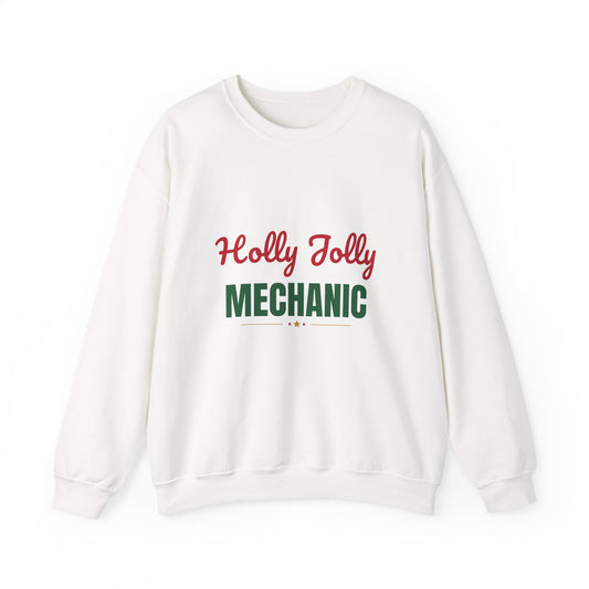 Holly Jolly Mechanic Sweatshirt