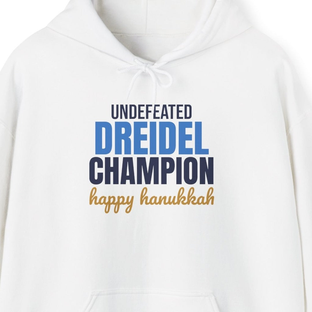 Undefeated Dreidel Champion Happy Hanukkah Hoodie, Hanukkah Hoodie lifestyle