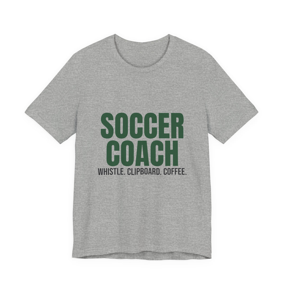 Soccer Coach Whistle Clipboard Coffee Shirt, Soccer Coach T-Shirt, Soccer Coach Gift