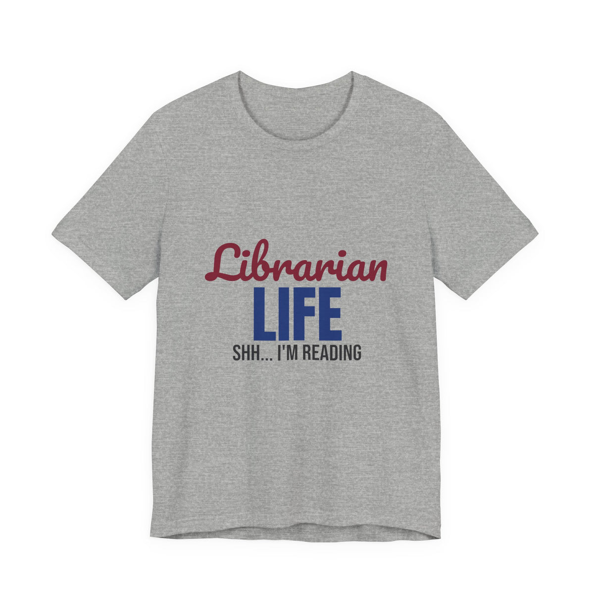 Librarian Life Shh I'm Reading Shirt, Librarian T-Shirt, Book Lover Gift