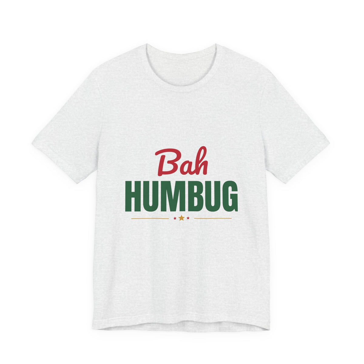 Bah Humbug Shirt, Funny Grumpy Christmas T-Shirt