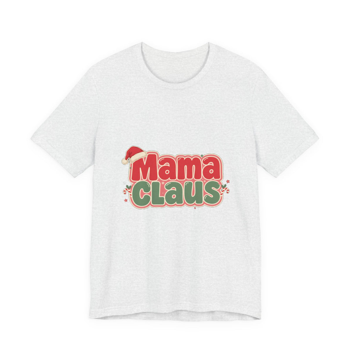 Mama Claus Shirt, Retro Christmas T-Shirt for Mom, Funny Holiday Mom Tee