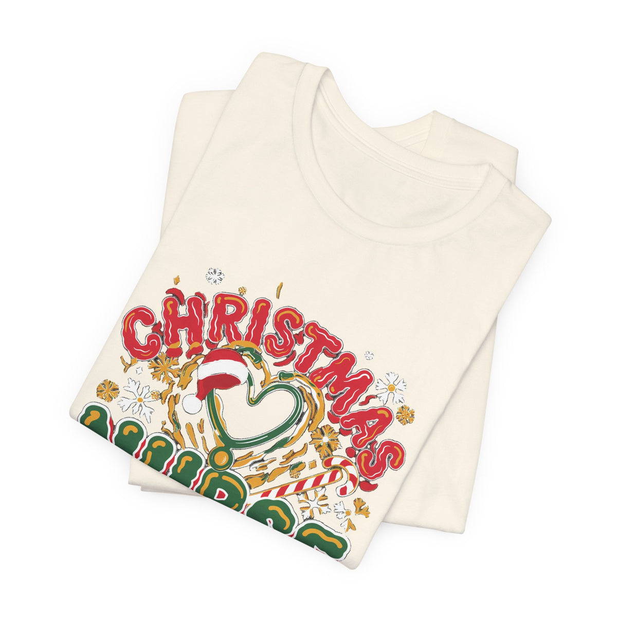 Christmas Nurse Crew Shirt, Retro Nurse Christmas T-Shirt, Holiday Gift for Nurses