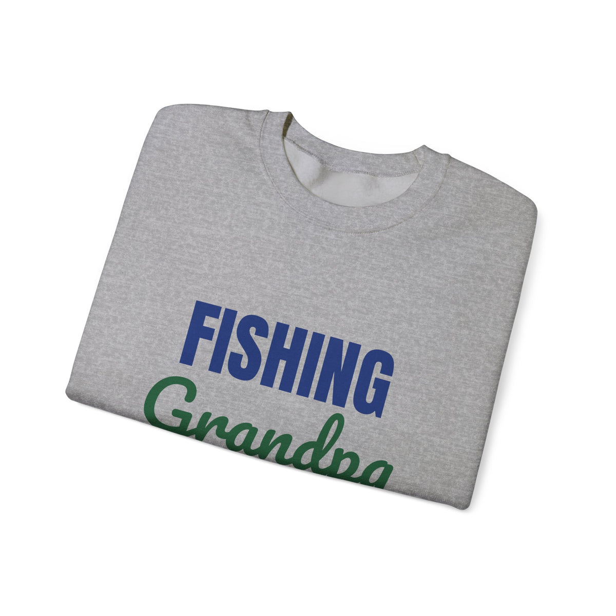 Fishing Grandpa Reel Cool Sweatshirt, Fishing Grandpa Crewneck