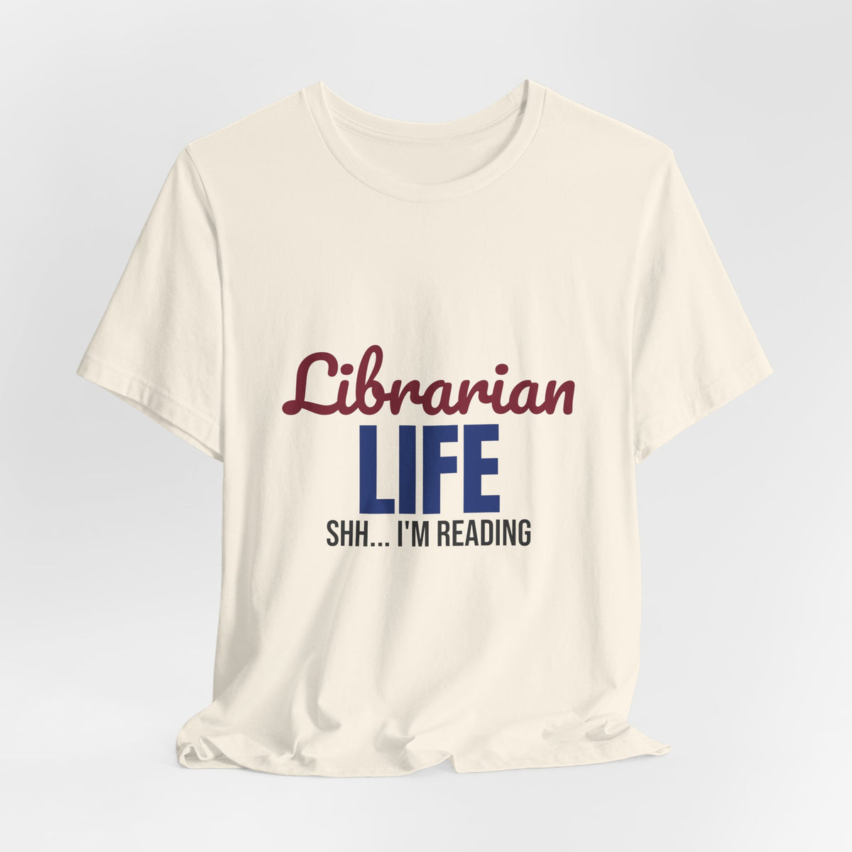 Librarian Life Shh I'm Reading Shirt, Librarian T-Shirt, Book Lover Gift