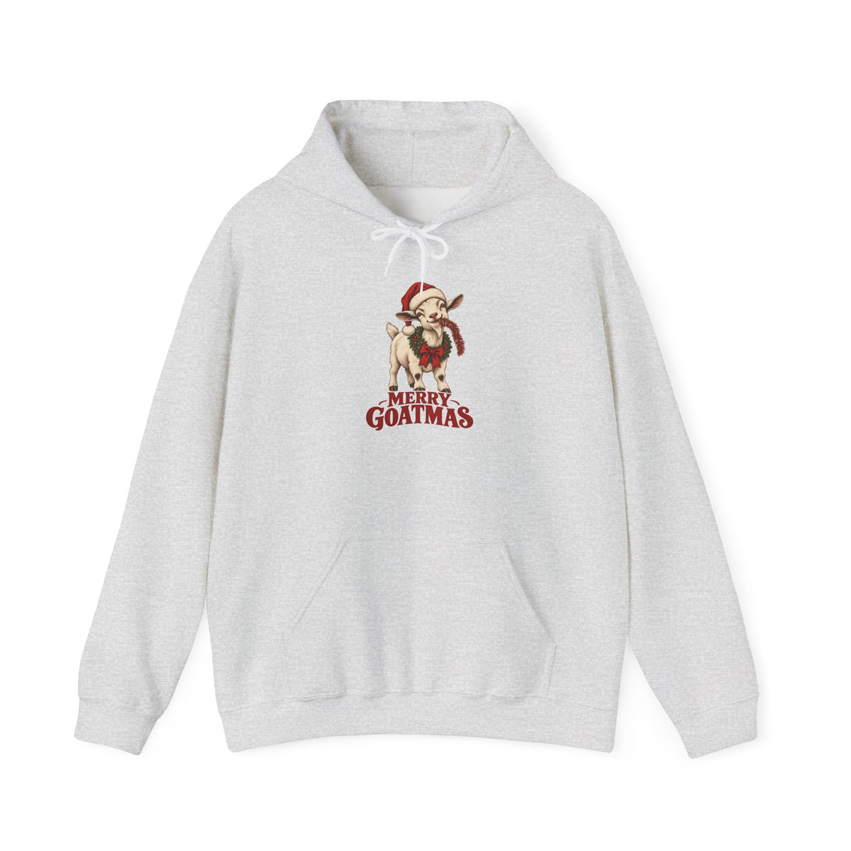 Merry Goatmas Christmas Goat Hoodie, Goat Christmas Hoodie