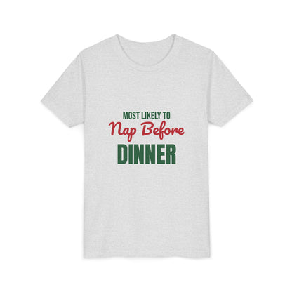 Most Likely to Nap Before Dinner Kids Shirt, Most Likely to Nap Before Dinner Kids T-Shirt