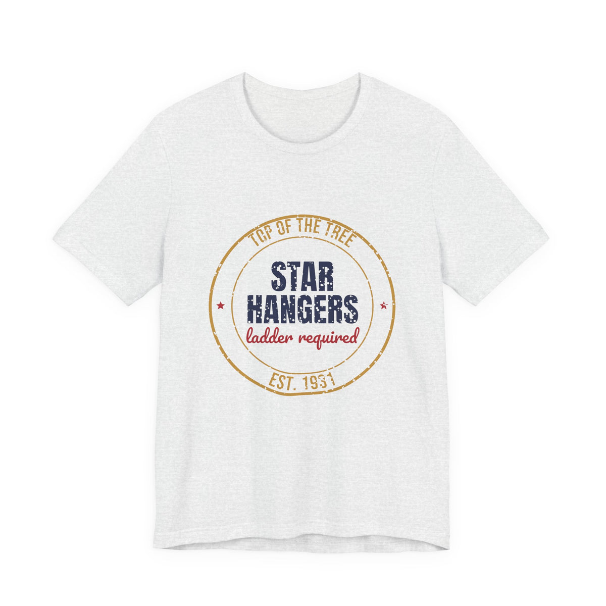 Top of the Tree Star Hangers Est. 1931 Shirt, Vintage Christmas T-Shirt, Vintage Christmas Gift