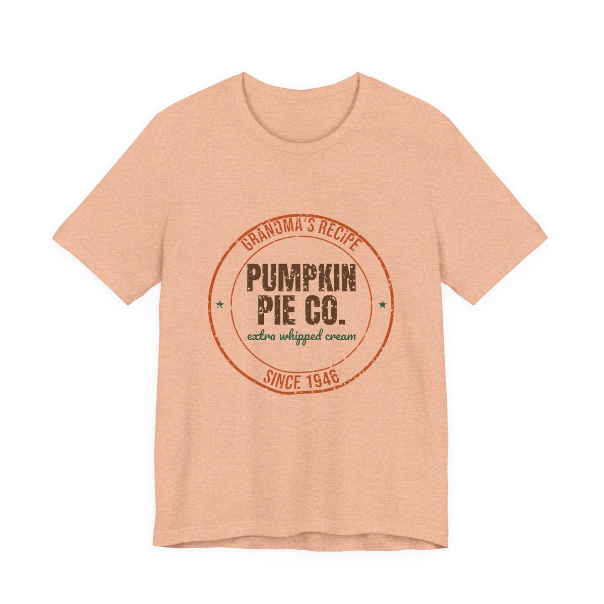 Grandma's Recipe Pumpkin Pie Co. Since 1946 Shirt, Vintage Thanksgiving T-Shirt, Vintage Thanksgiving Gift