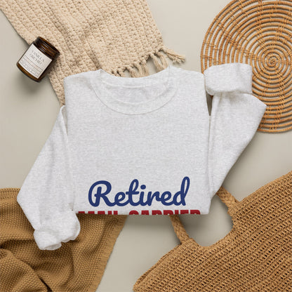 Retired Mail Carrier Sweatshirt, Mail Carrier Retirement Crewneck
