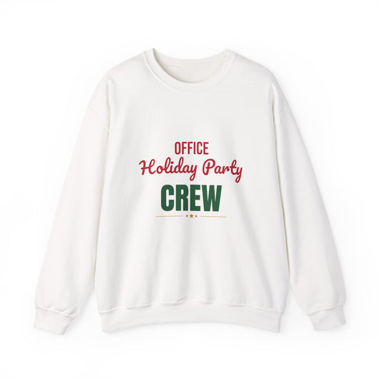 Office Holiday Party Crew Sweatshirt