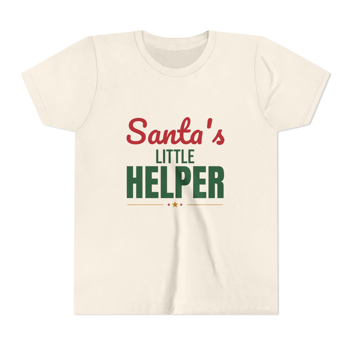 Santa's Little Helper Kids Shirt