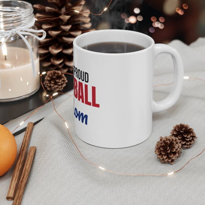 Loud and Proud Baseball Mom Mug