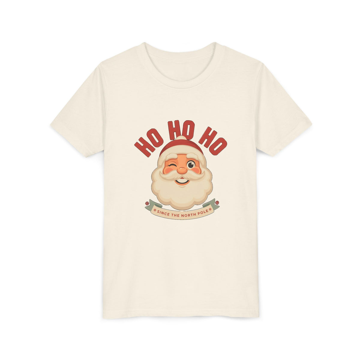 Ho Ho Ho Vintage Santa Kids Shirt, Kids Vintage Santa Christmas T-Shirt