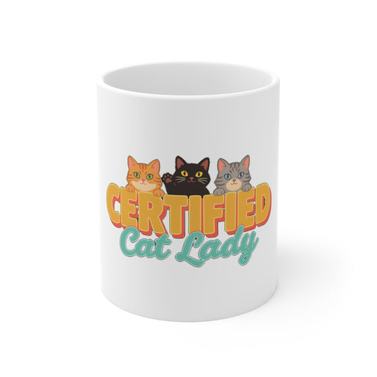 Certified Cat Lady Mug