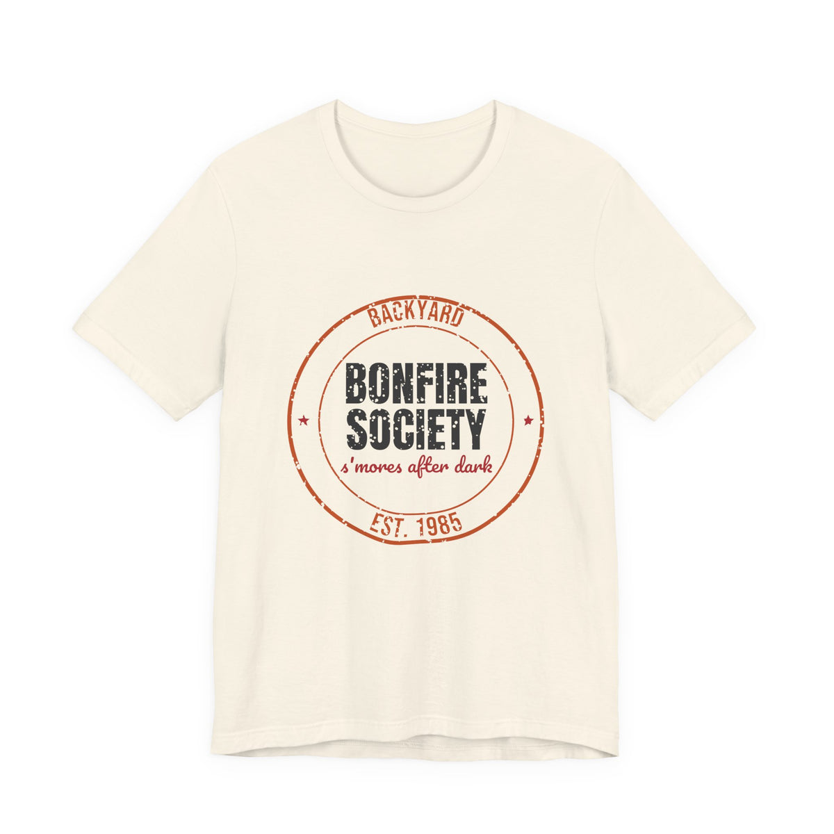 Backyard Bonfire Society Est. 1985 Shirt, Vintage Bonfire T-Shirt, Vintage Bonfire Gift