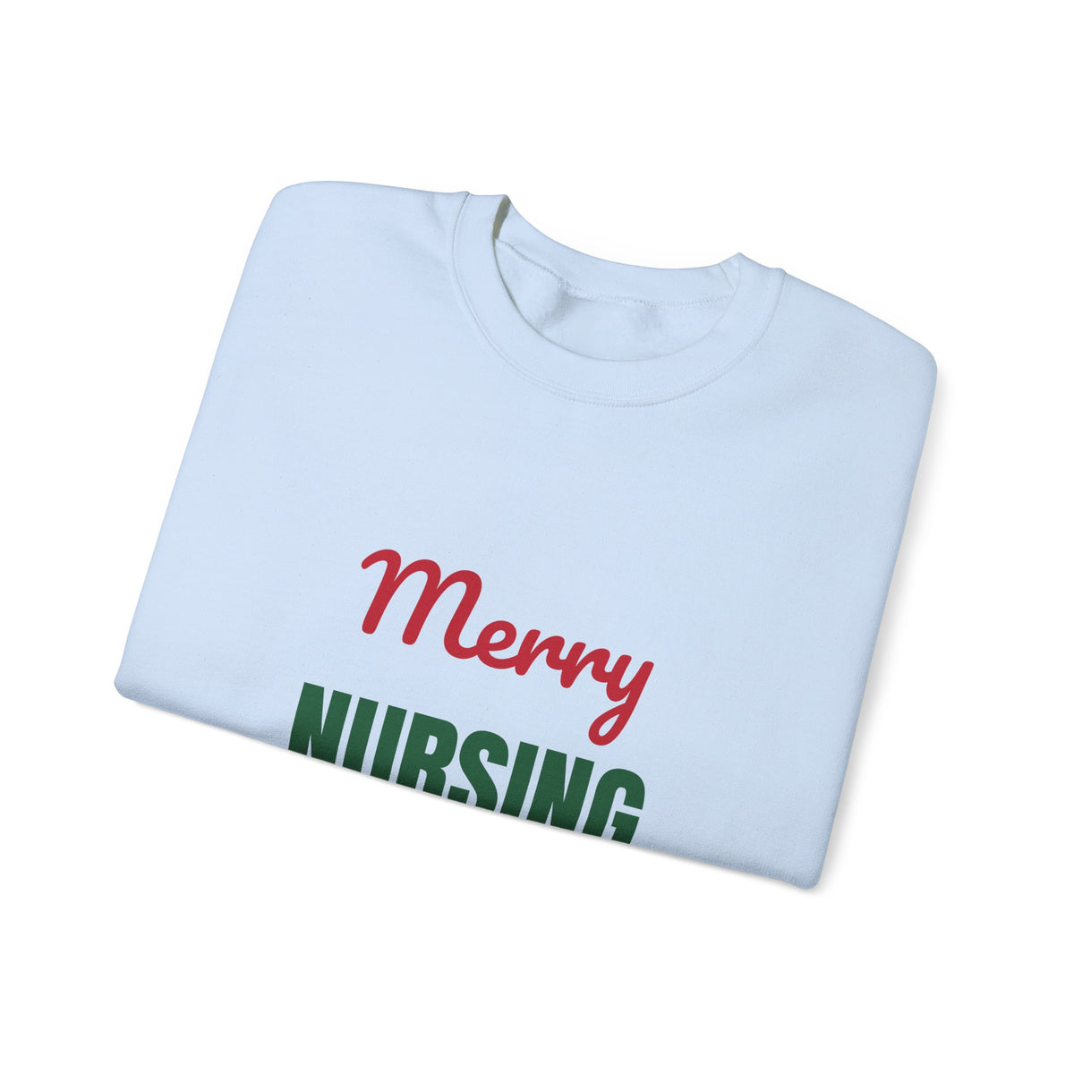 Merry Nursing Spreading Cheer One Shift at a Time Sweatshirt, Nurse Christmas Crewneck, Nurse Gift
