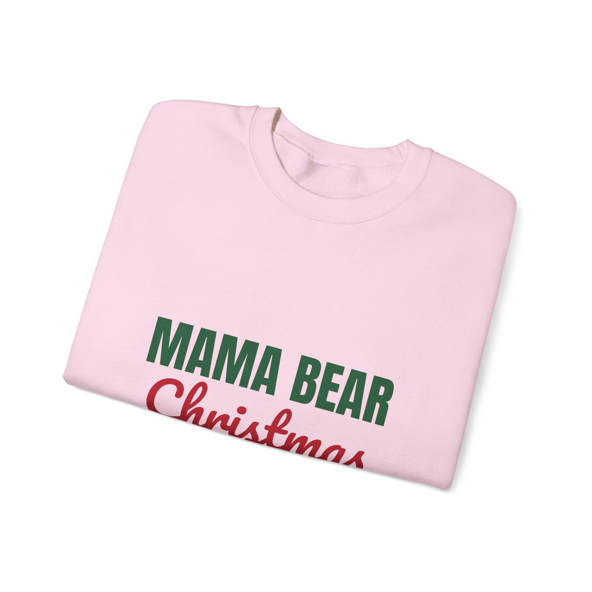 Mama Bear Christmas Sweatshirt, Mom Christmas Crewneck, Gift for Mom