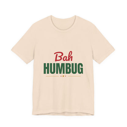 Bah Humbug Shirt, Funny Grumpy Christmas T-Shirt