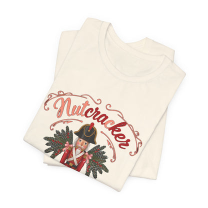 Nutcracker Season Shirt, Vintage Nutcracker T-Shirt, Pink Christmas Tee