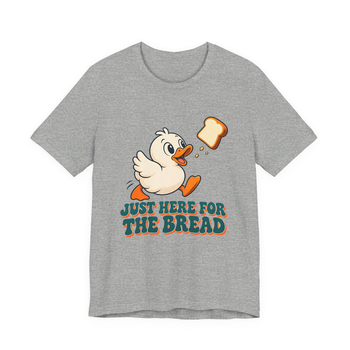 Just Here for the Bread Duck Shirt, Funny Duck T-Shirt, Funny Duck Gift