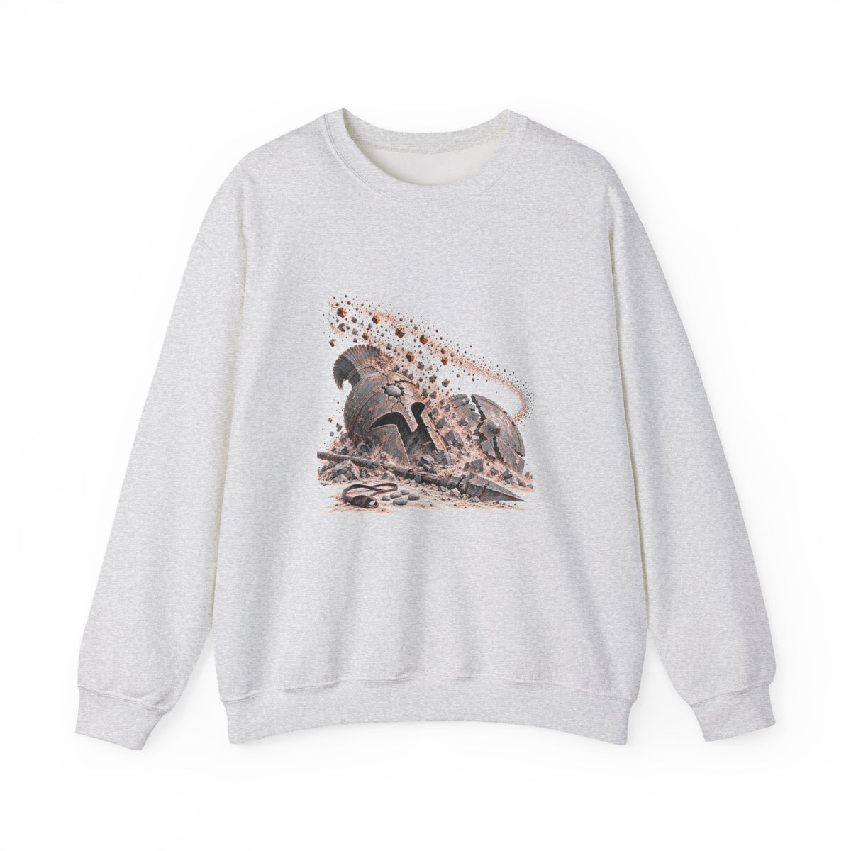 The Giant and the Sling Sweatshirt, Symbolic Fine Art Crewneck, By Xudeyda
