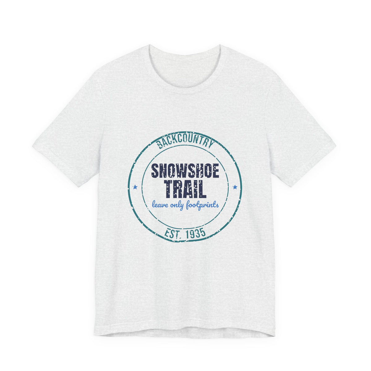 Backcountry Snowshoe Trail Est. 1935 Shirt, Vintage Winter T-Shirt, Vintage Winter Gift