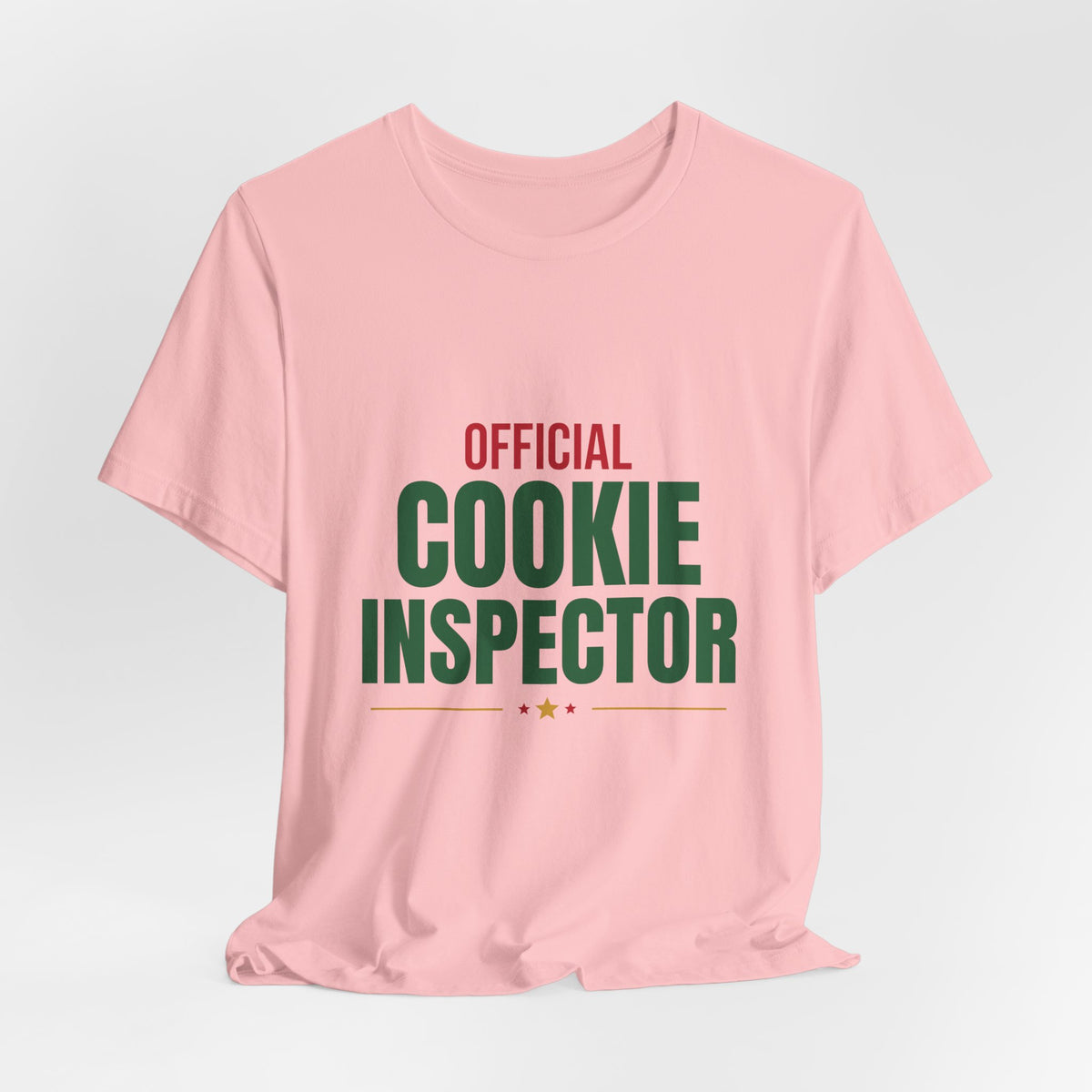 Official Cookie Inspector Shirt, Funny Christmas Baking T-Shirt