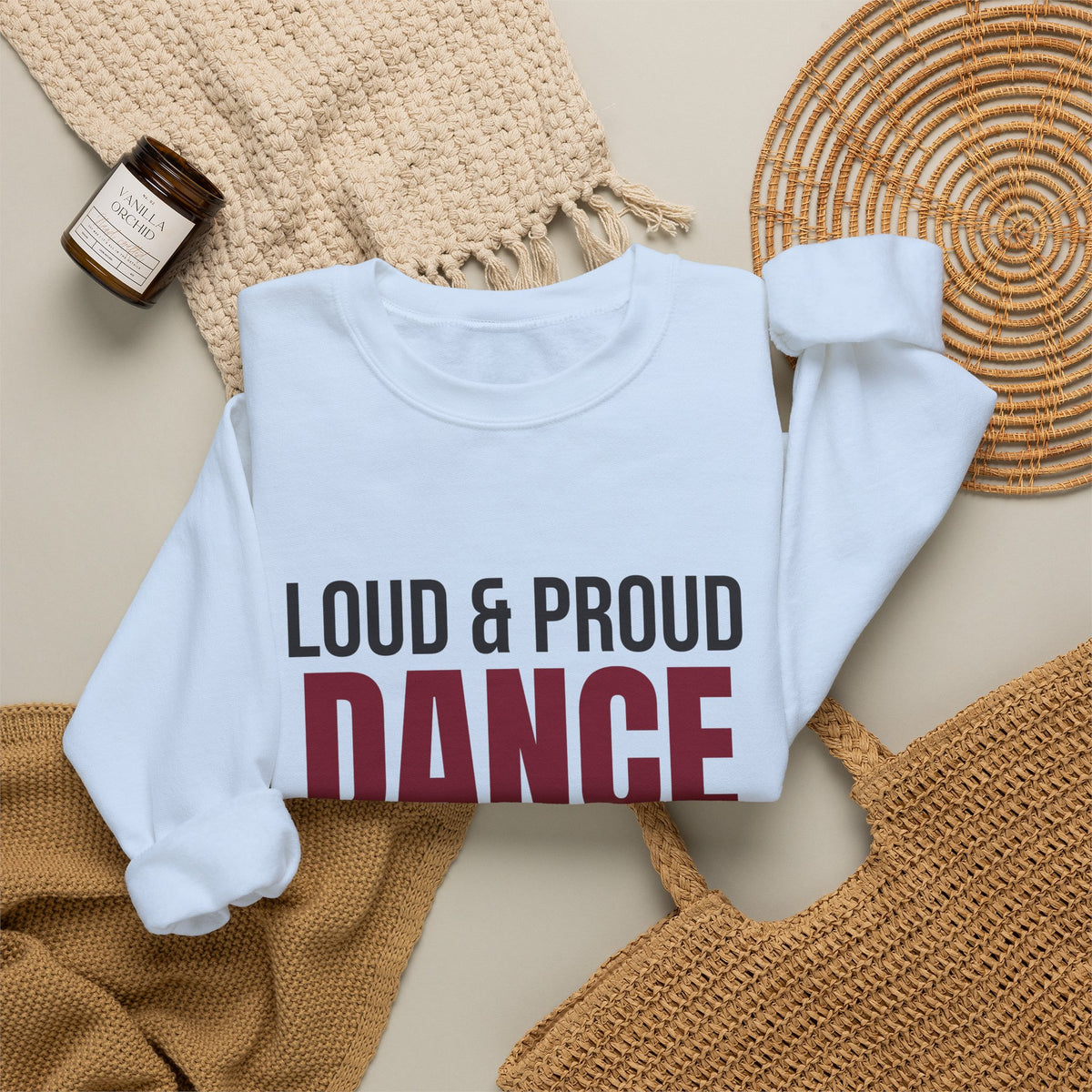 Loud and Proud Dance Mom Sweatshirt, Dance Mom Crewneck