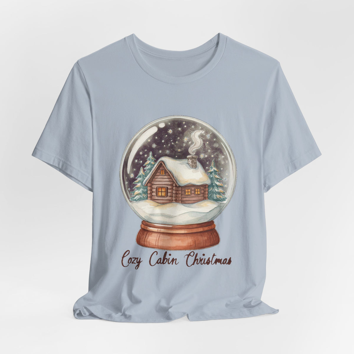 Cozy Cabin Christmas Snow Globe Shirt, Cozy Cabin Christmas Snow Globe T-Shirt