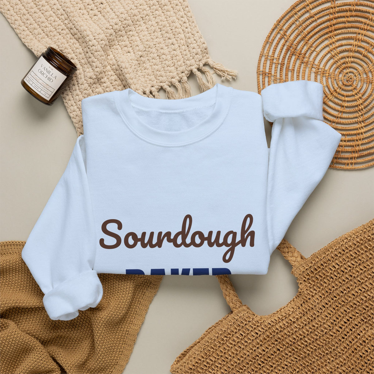 Sourdough Baker Feed the Starter First Sweatshirt, Sourdough Baker Crewneck Sweatshirt