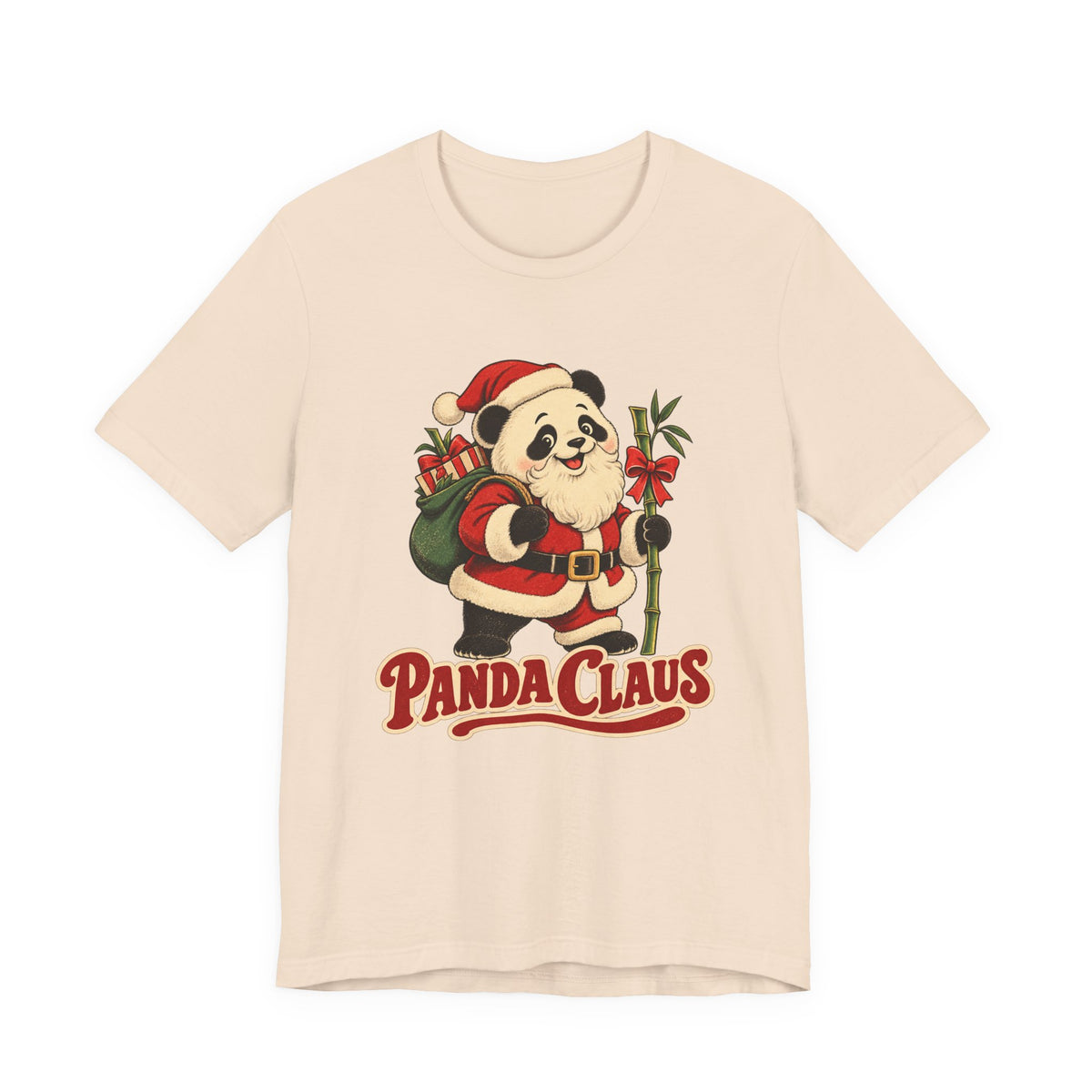 Panda Claus Christmas Panda Shirt, Panda Christmas T-Shirt, Panda Christmas Gift