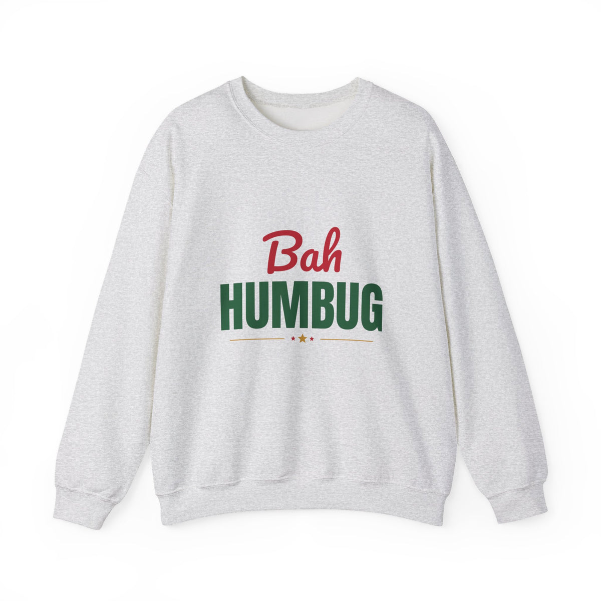 Bah Humbug Sweatshirt, Funny Grumpy Christmas Crewneck