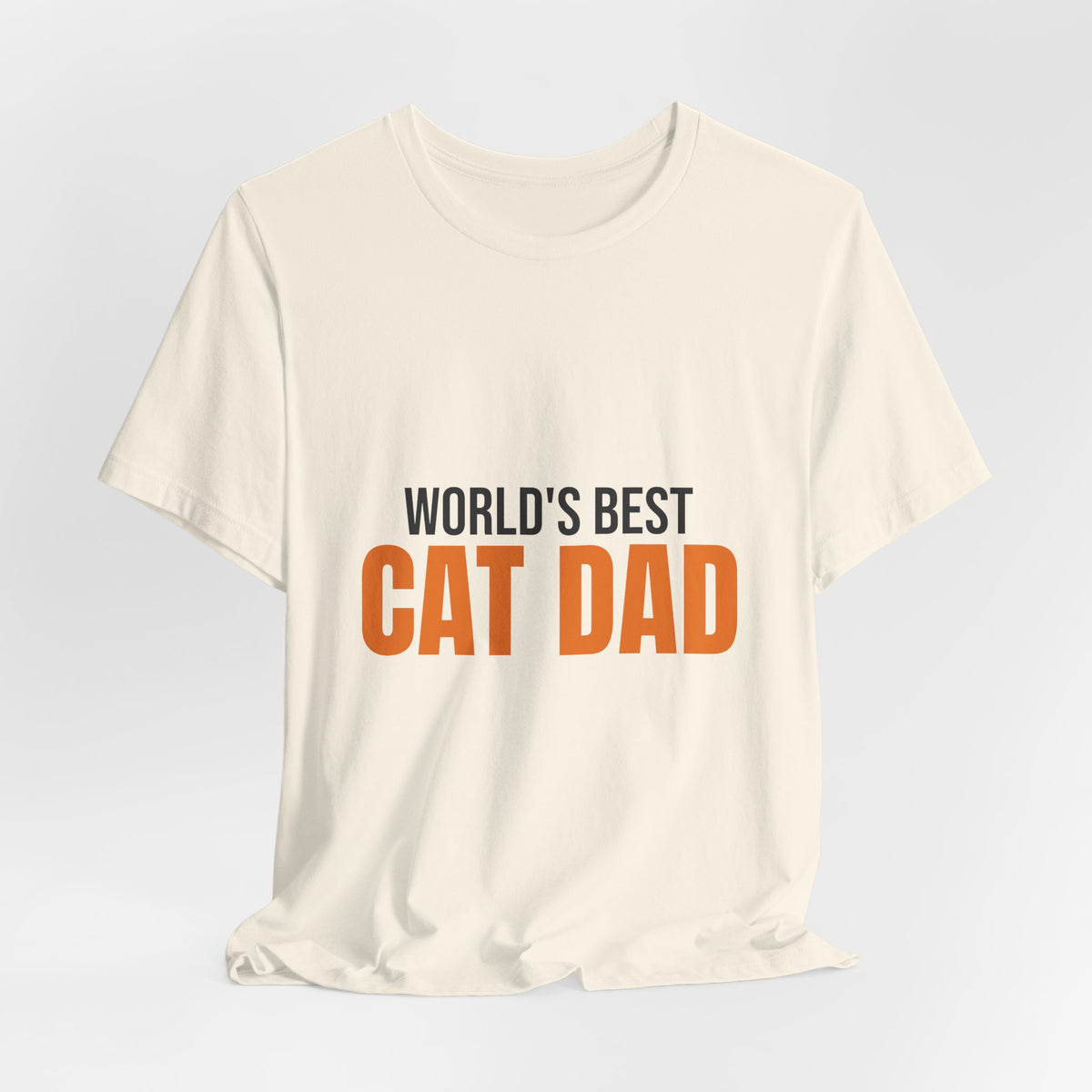 World's Best Cat Dad Shirt, Cat Dad T-Shirt, Cat Lover Gift